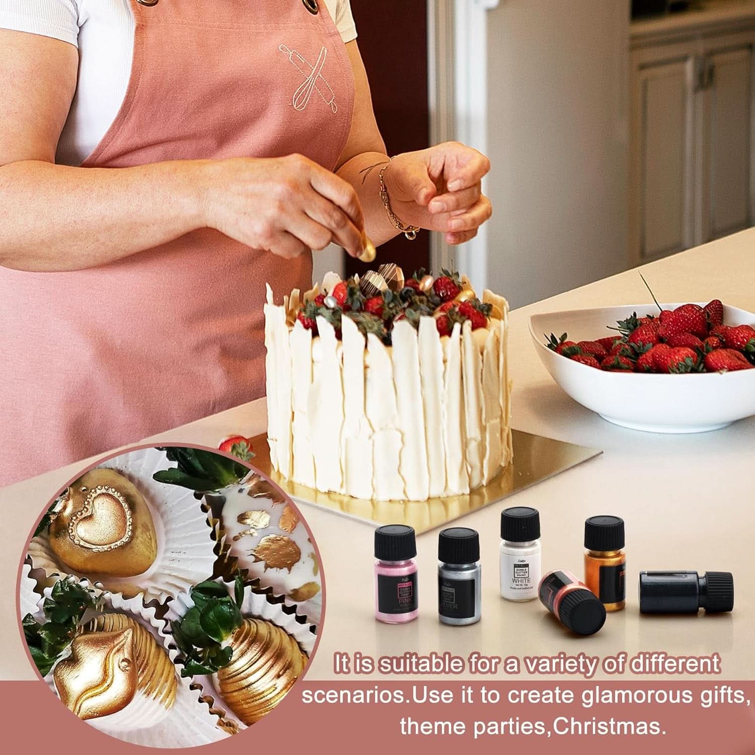 Paillettes alimentaires liquides, 60 ml Naty Shop