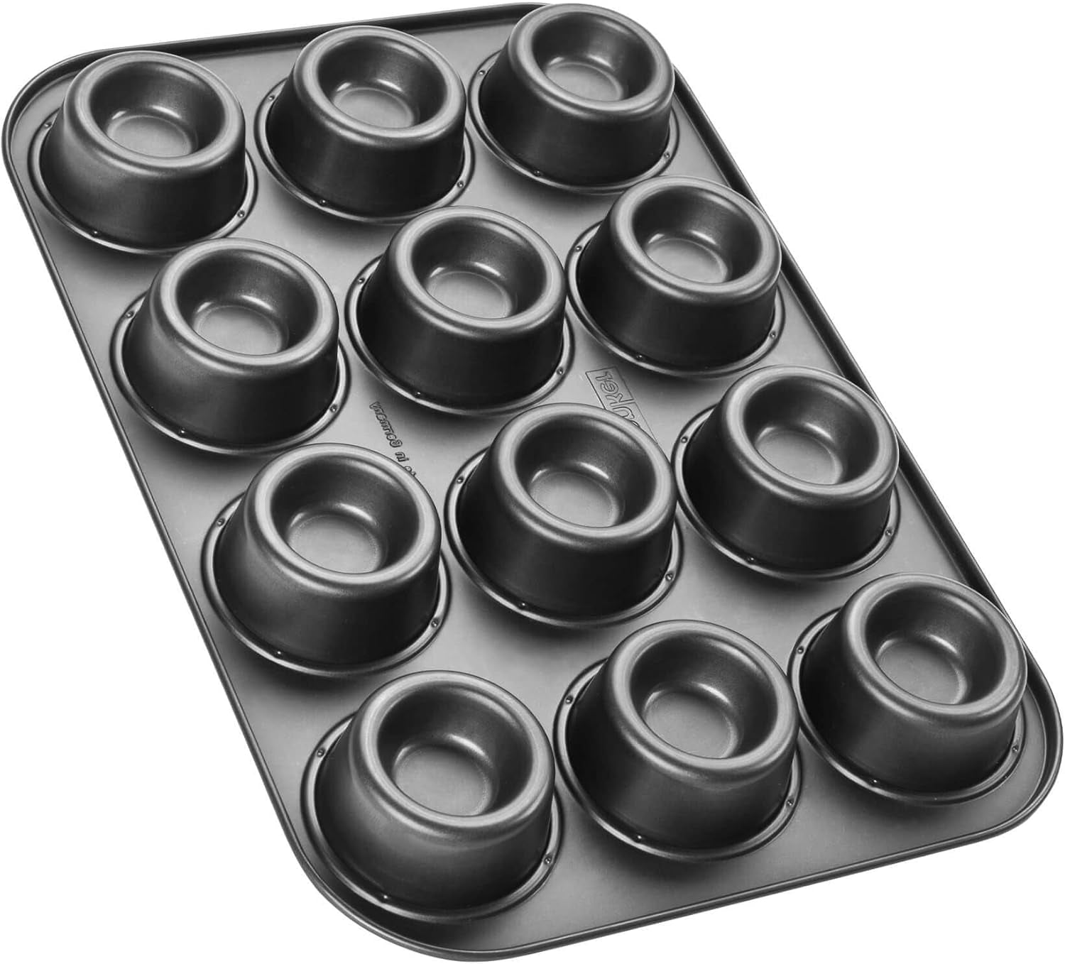 Zenker Cup-Cake-Backblech 12Er Set – Premium Antihaftbeschichtung, Für Perfekte Cupcakes, 385X265X30Mm, Hitzebeständig Bis 230°C Matrite si tavi pentru copt Naty Shop