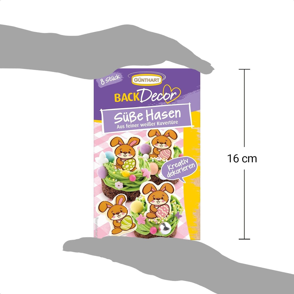 Günthart Backdecor Lapins sucrés en chocolat blanc fin Naty Shop Bonbons au chocolat