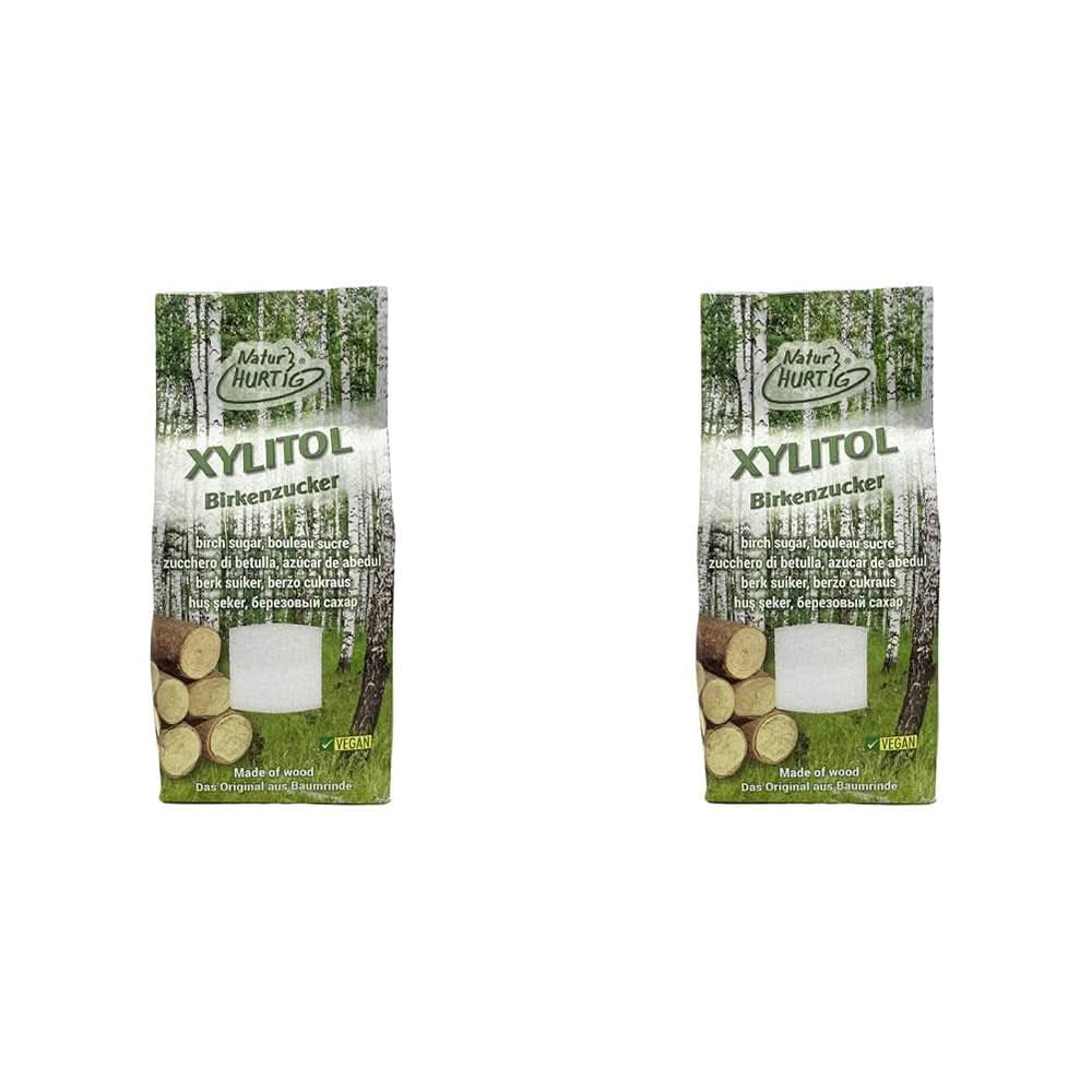 Sucre de bouleau, 425 grammes Édulcorants Naty Shop 2 x 425 grammes