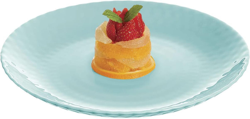 Service de table Pampille Turquoise Opale, 18 pièces - 6 personnes, turquoise