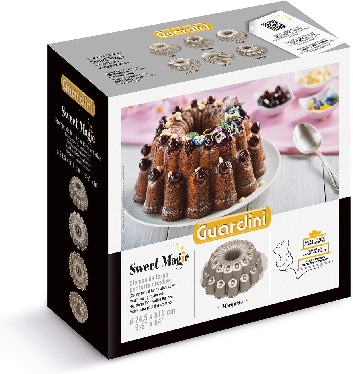 Sweet Magic Backform, Moules et plaques à pâtisserie en acier Naty Shop