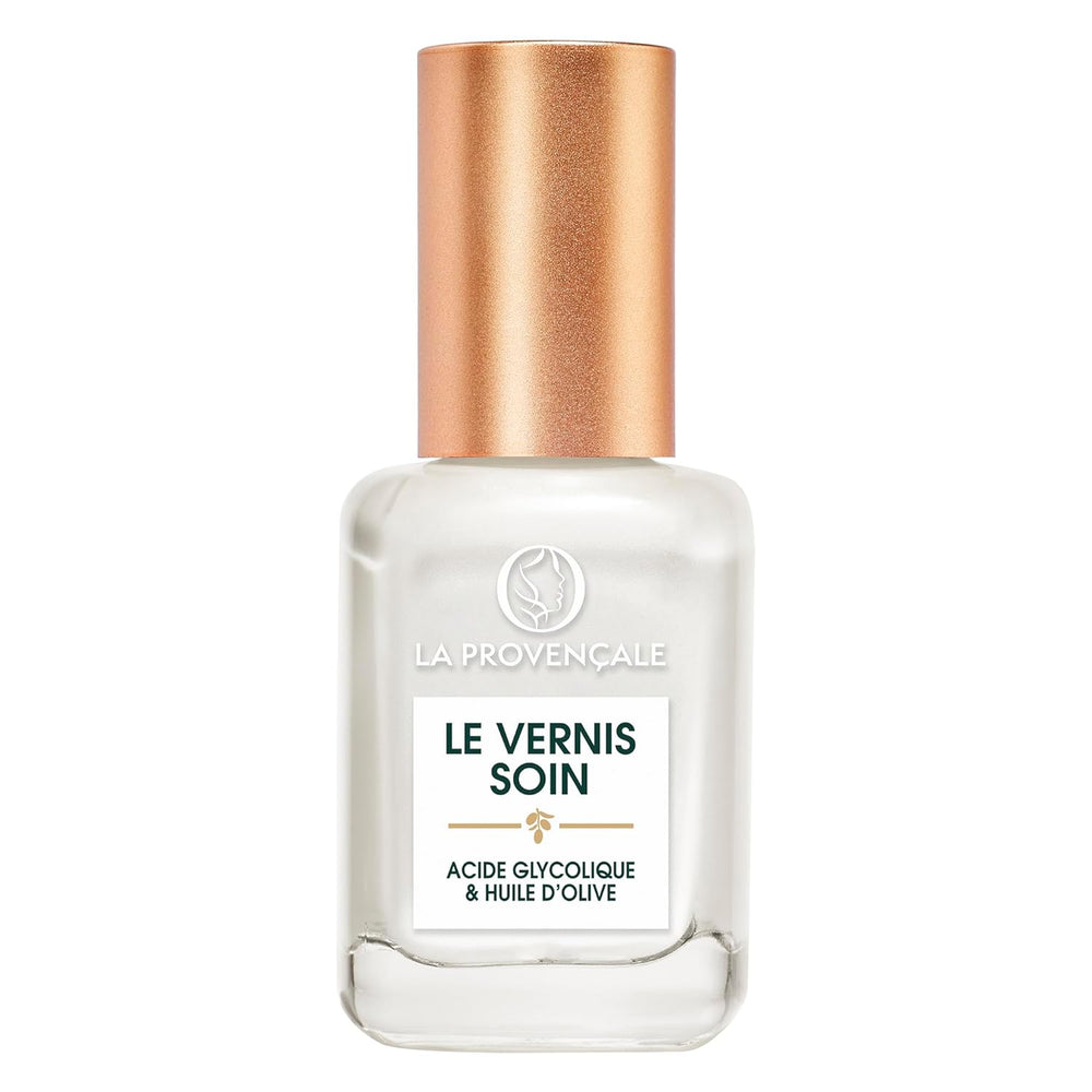Maquillage – Le Vernis Solaire – Vernis Longue Tenue – Enrichi en Huile d'Olive Bio AOP Provence – Finition Brillante – Teinte Lavande