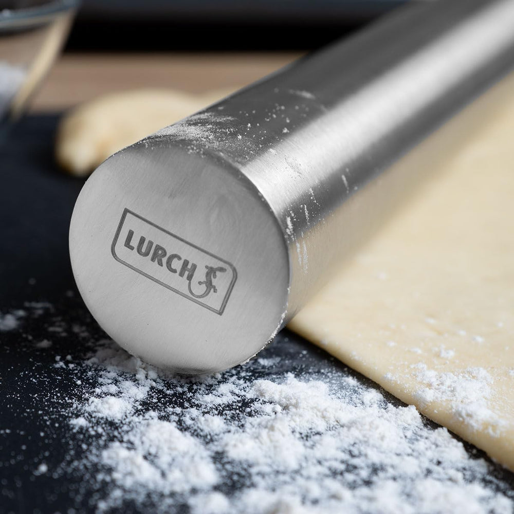 LURCH rouleau à pâtisserie "plaque à pâtisserie" inox 18/10 26cm