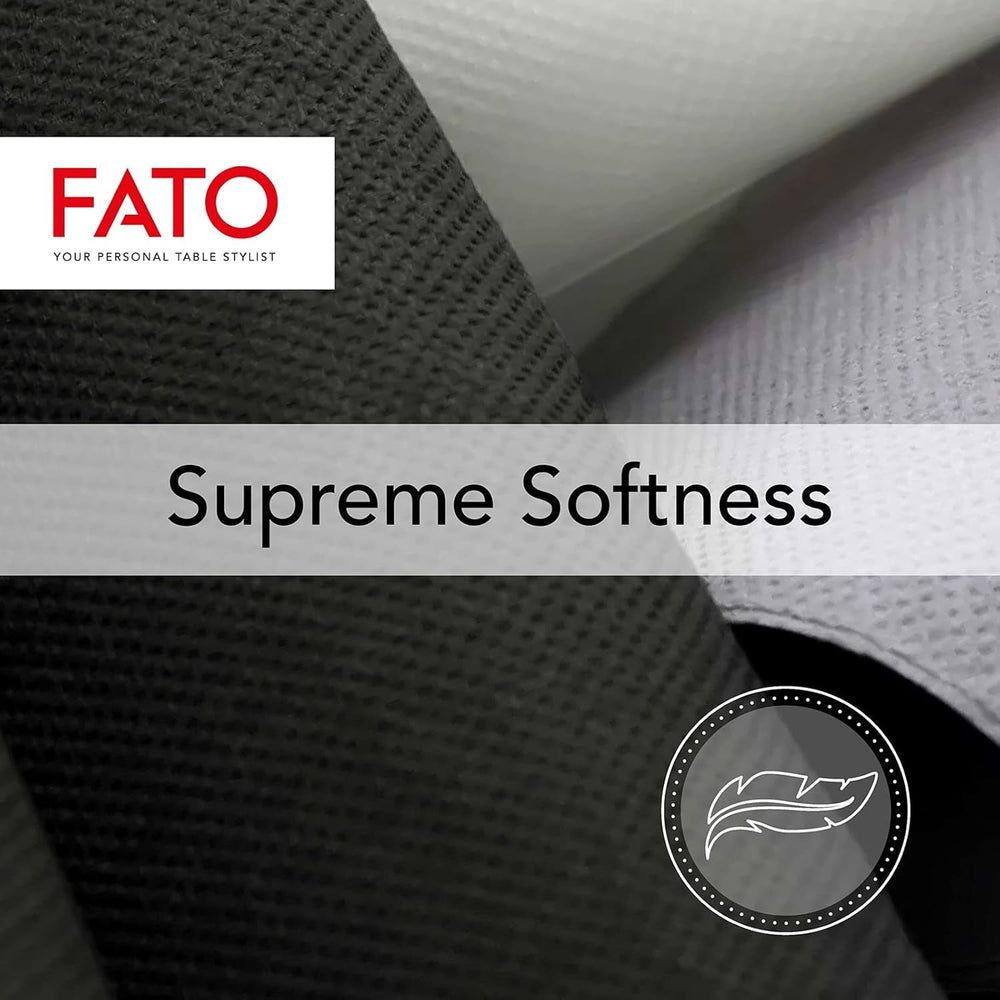 - Mouchoirs en papier jetables douceur et douceur, paquet de 40 mouchoirs taille 38 x 38 pliés en 4, 2 épaisseurs de couleur noire, papier 100 % pure cellulose certifié Fsc (paquet de 2)