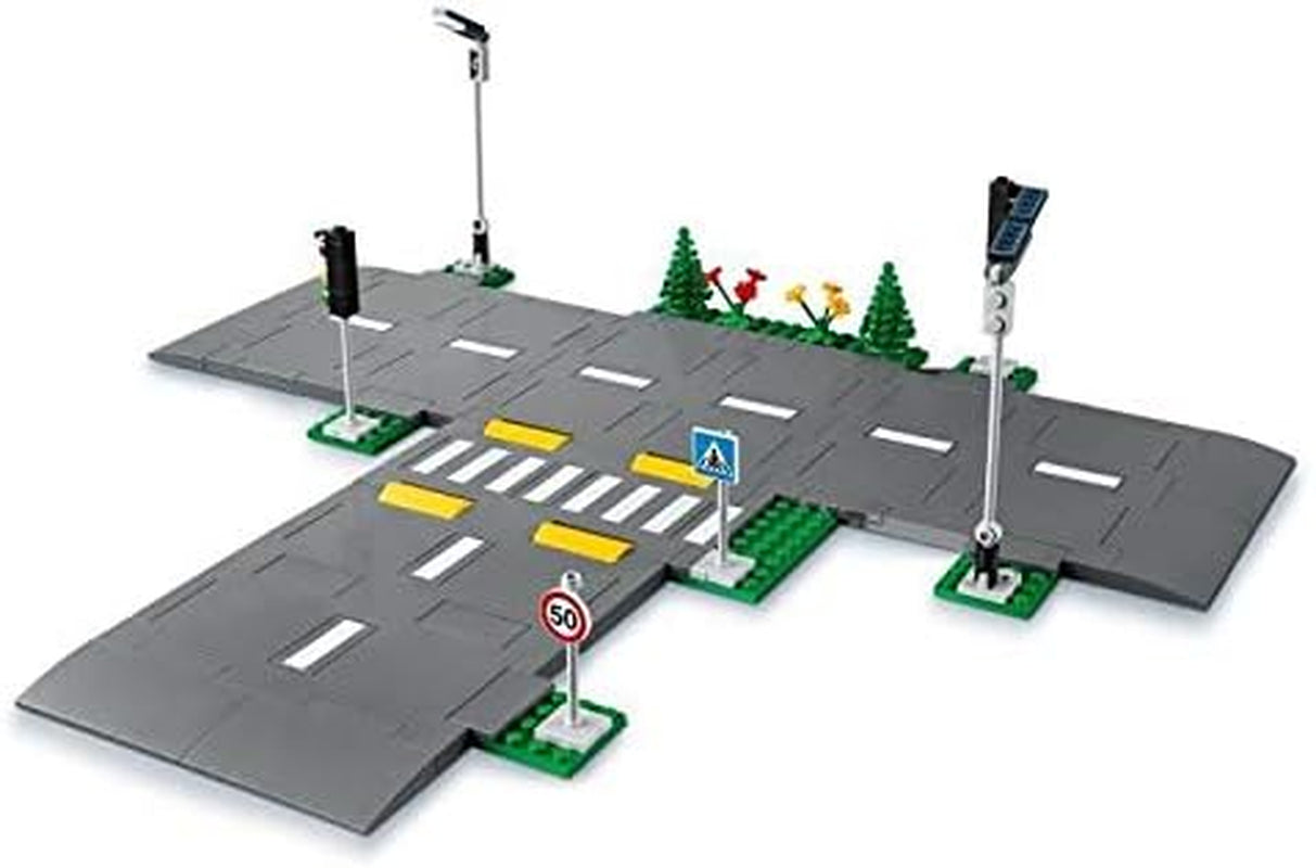 LEGO City Road Intersection avec feux de circulation - Ensemble de construction avec briques phosphorescentes 60304 Jeux de construction Besuche an LEGO-Store
