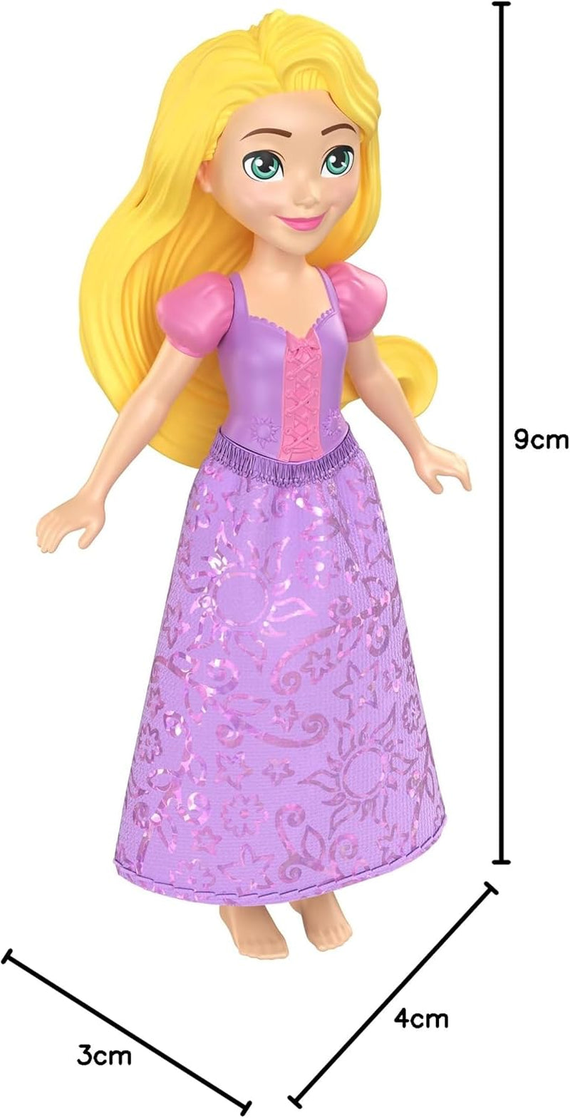 Princesses Disney - HLW70 - Poupée Articulée 9 cm - Raiponce - Personnage