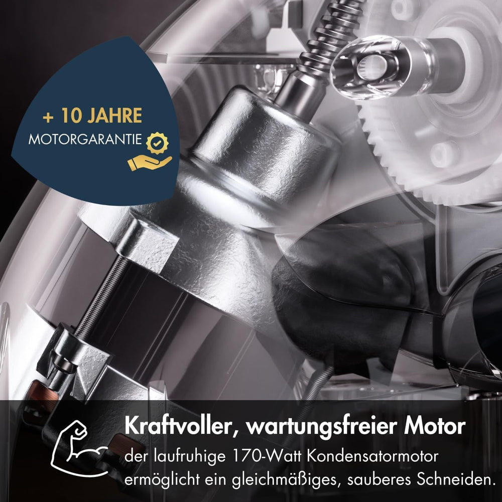 Multi Slicer GRAEF Master M20EU en acier inoxydable, argent Broyeurs et trancheuses Naty Shop