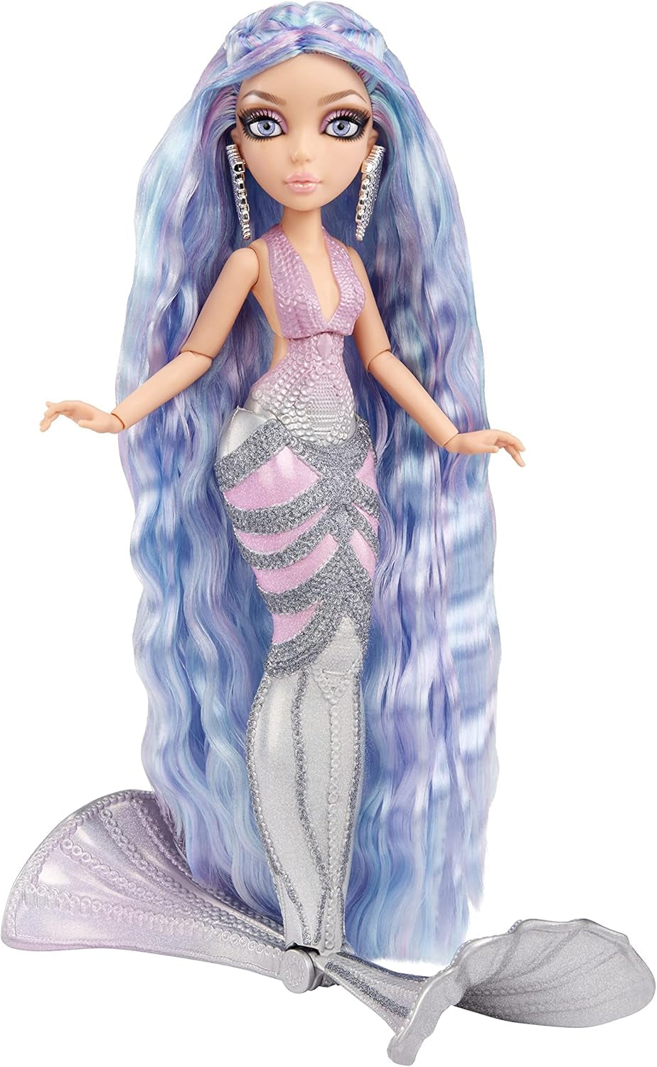 Mermaze Mermaidz - ORRA - Meerjungfrauen Puppe mit Farbwechsel-Funktion und Buntem Haar - Inkl. Glitzer-Haargel und Accessoires zum Stylen und Frisieren - Zum Sammeln - Für Kinder ab 4 Jahren