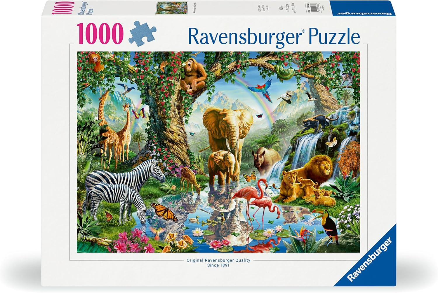 Ravensburger Puzzle 12000682 - Jungle Adventure - Puzzle 1000 pièces pour adultes et enfants à partir de 14 ans, Puzzle Naty Shop