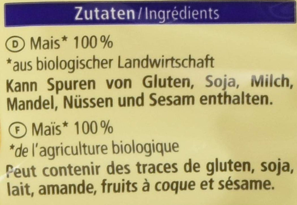 Bio Cornflakes Ungesüßt, 300G Cereale Naty Shop