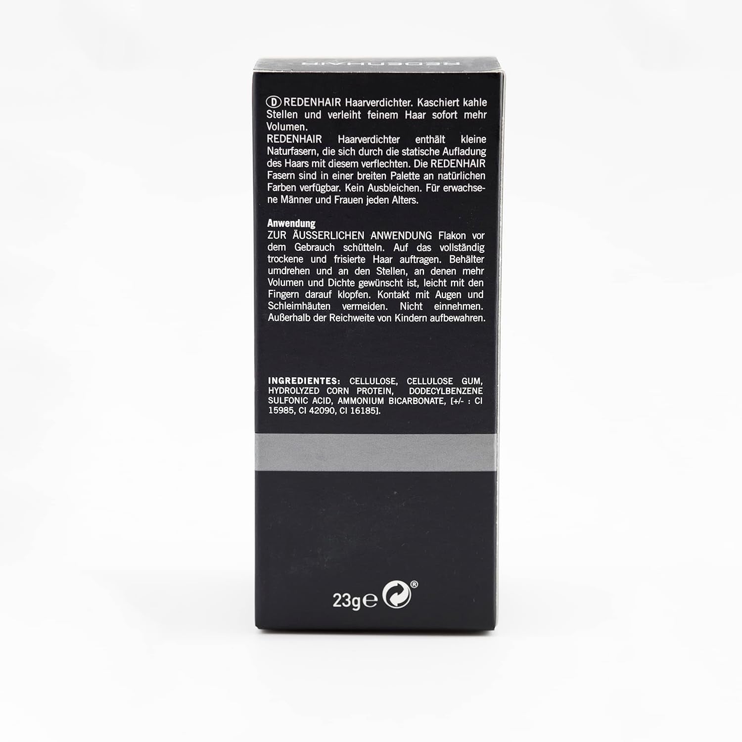 Redenhair Hair Restorer - Microfibre de păr cu keratină - rezistente la ploaie, vânt și transpirație - soluție pentru alopecie Ingrijire par Naty Shop