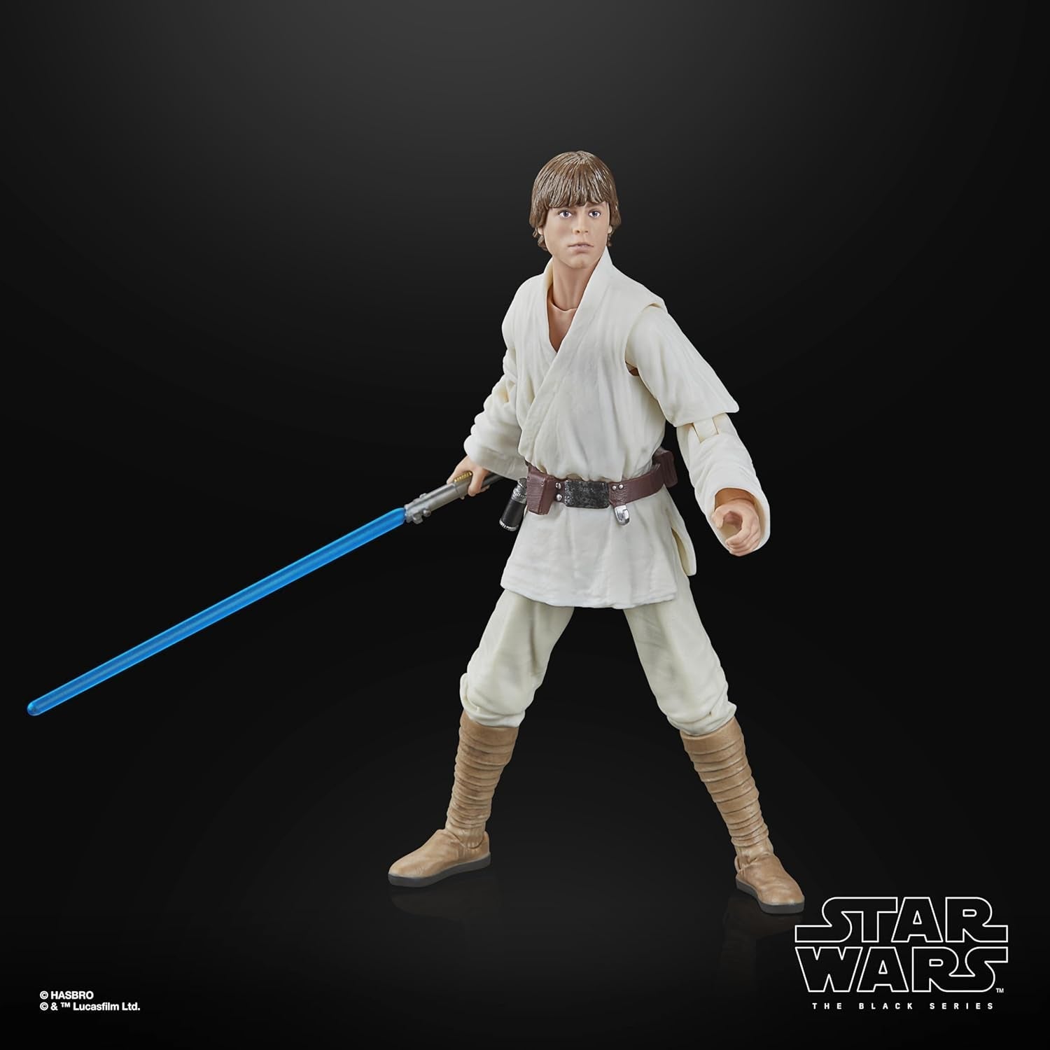 Star Wars The Black Series Luke Skywalker, Star Wars : Un Nouvel Espoir Action Figure (15 cm) Figurines à collectionner Naty Shop