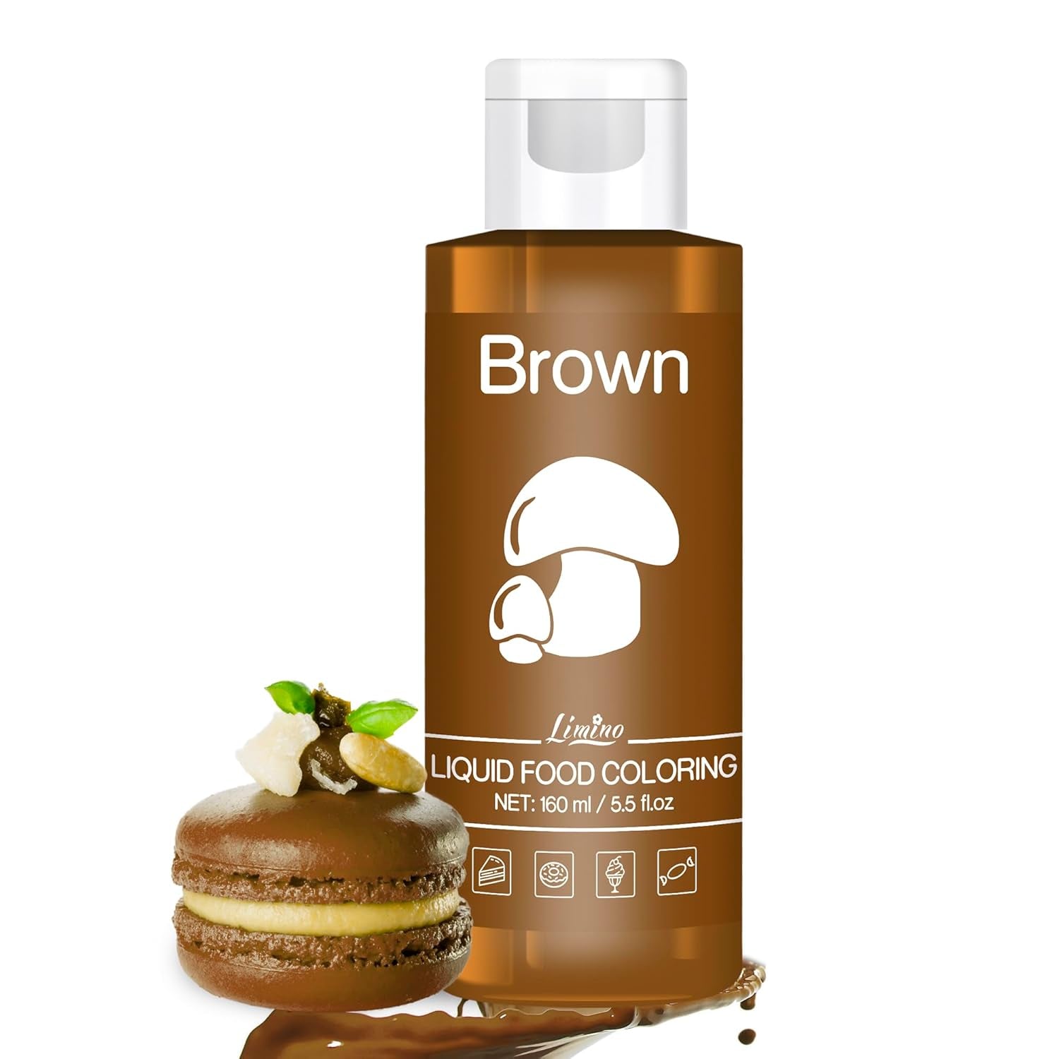 Limino, coloranti alimentari lichizi, 160 ml Naty Shop Maro