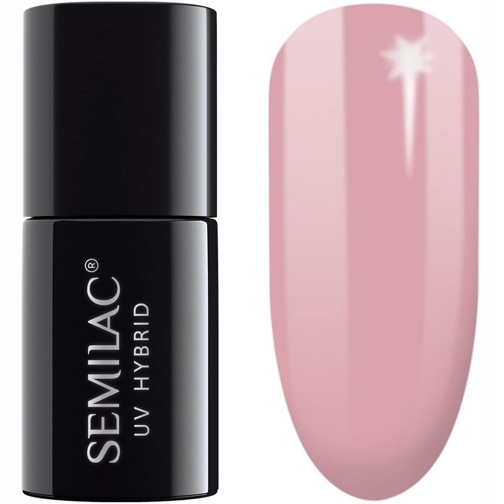 Semilac UV Nagellack Hybrid 404 Muffin aux haricots noirs 7 ml Kollektion Tastes of Fall
