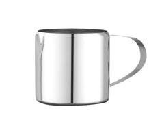 HENDI Mini tasse à lait, design droit, poignée solide, pichet à crème, petit pichet à lait, pichet mousseur, pichet à crème fouettée, pichet à crème fouettée, 120 ml, ø55 x (H) 55 mm, acier inoxydable