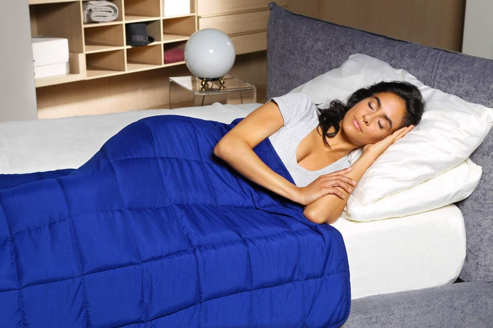 Kanguru Calmya, Couverture lestée 10,5 kg, Aide à vous endormir et à mieux dormir, Convient aux personnes pesant plus de 90 kg Couettes et couettes Naty Shop