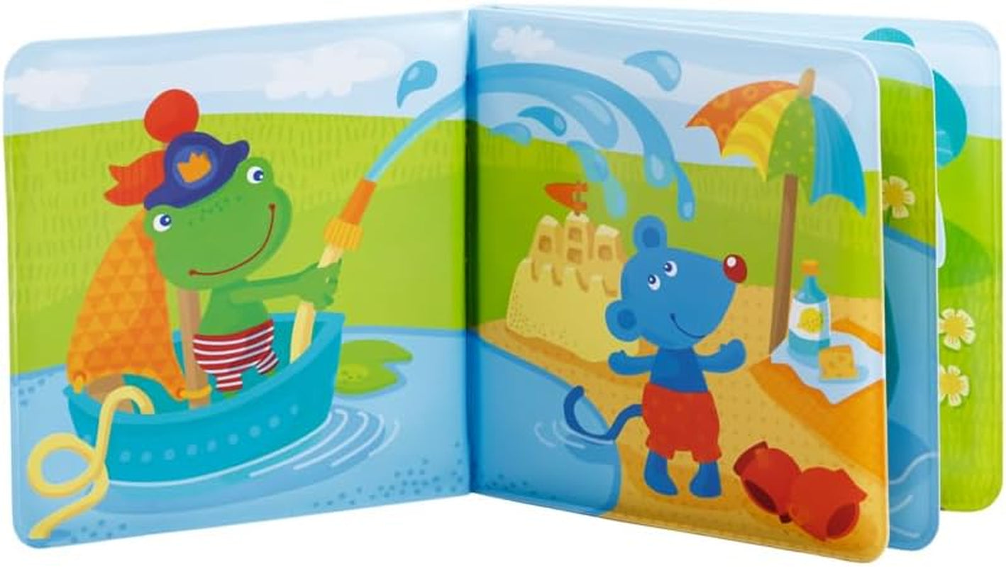 HABA 302634 Livre de bain Captain Frog 2, jouet pour tout-petits Jouets pour bébés Naty Shop