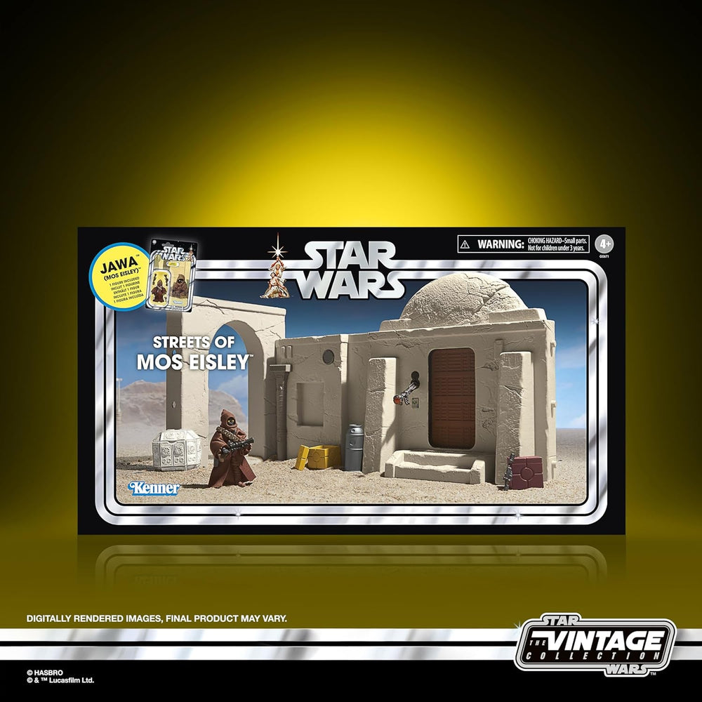 Star Wars Les Rues de Mos Eisley Collection Vintage Star Wars : Un nouvel espoir - Ensemble de figurines d'action (échelle de figurine 9,5 cm) Figurines Naty Shop