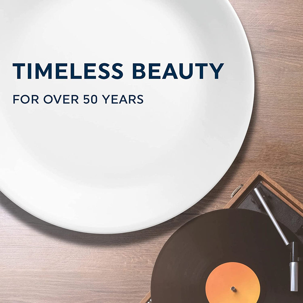 Service de table pour 6 personnes, 18 pièces, incassable, blanc hiver, information non disponible, blanc hiver