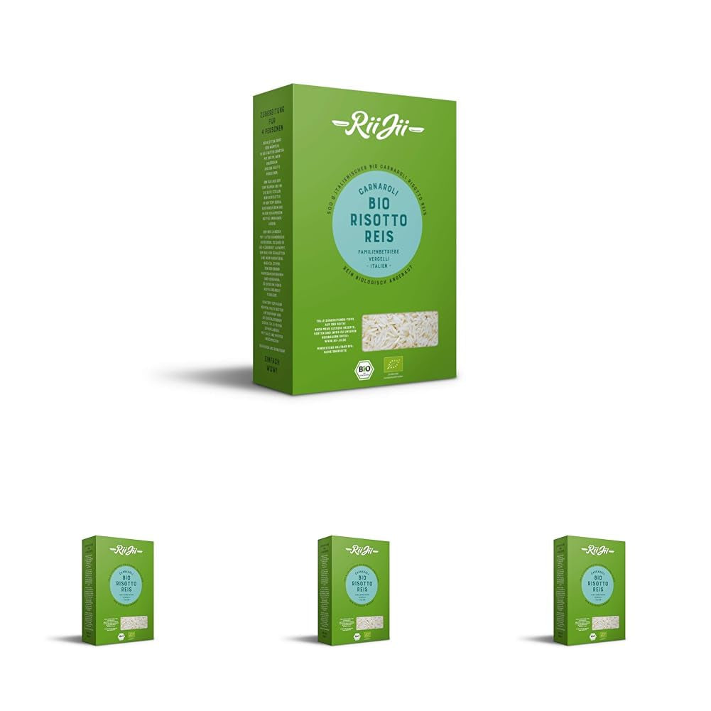 Risotto au riz carnaroli bio, 500 g