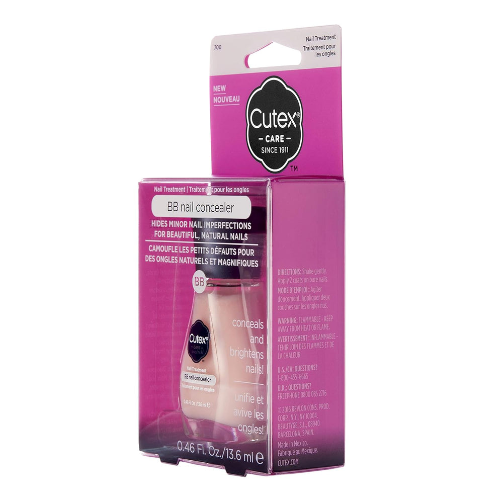 BB Anti-cernes et illuminateur pour ongles, huile de graines de cassis et poudre de soie, 13,6 ml