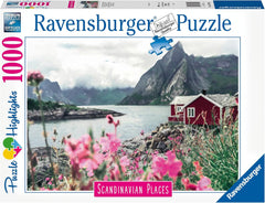 Ravensburger Puzzle Lieux Scandinaves 16740 - Reine, Lofoten, Norvège - Puzzle 1000 pièces pour adultes et enfants de plus de 14 ans Puzzle Naty Shop