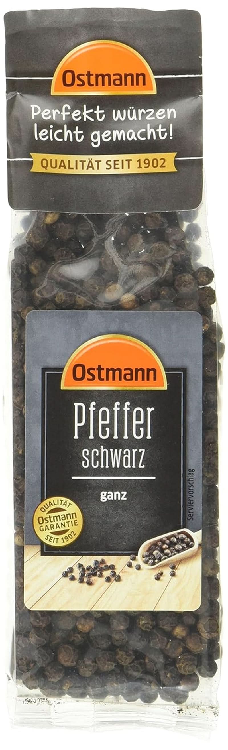 Poivre noir Ostmann (1 X 50 G) Condiments Naty Shop 3 x 50 grammes 3
