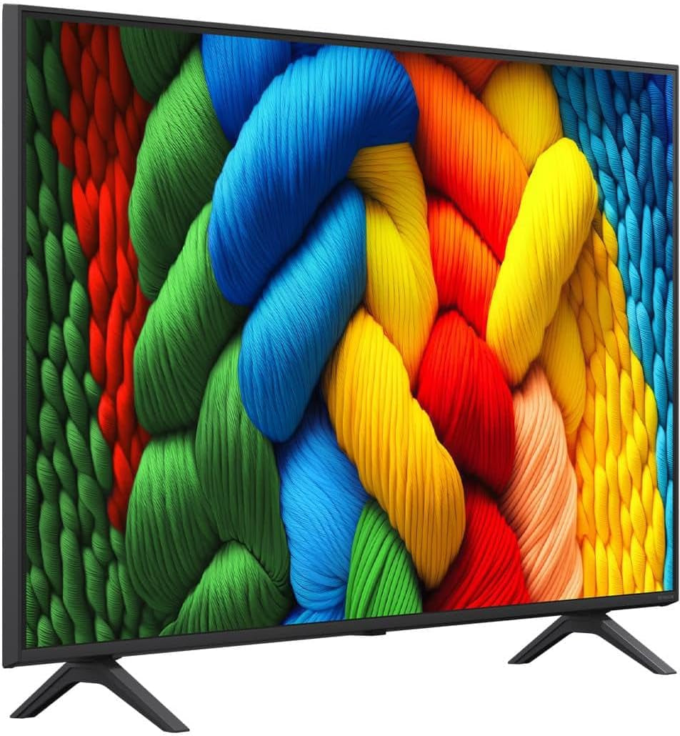 Televizor LG 50NANO80A6B, 50 inch (127 cm), 4K NanoCell AI TV (procesor α7 Gen8 4K AI, webOS 25, 60Hz) [Anul modelului 2025]