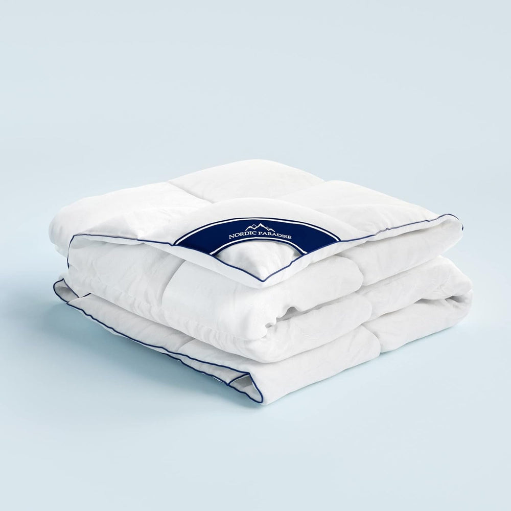 Nordic Paradise - Couette confortable - 50% duvet de canard allemand - Couette chaude d'hiver - 200X200 Cm Couettes et couettes Naty Shop Toutes saisons 240X220 Cm