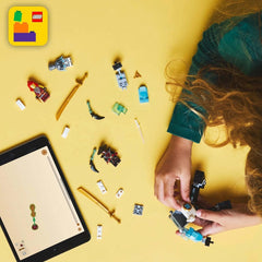 LEGO NINJAGO Zane's Action Mech - Jouet Ninja avec 3 figurines pour jouer un rôle - Petit ensemble à construire et à jouer pour les enfants - Idée cadeau pour garçons et filles à partir de 6 ans 71827 Jeux de construction Besuche den LEGO-Store