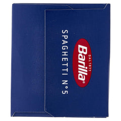 Pâtes Barilla Classic Spaghetti No. 5 à base de blé dur de haute qualité, toujours al dente (1 x 1 kg)