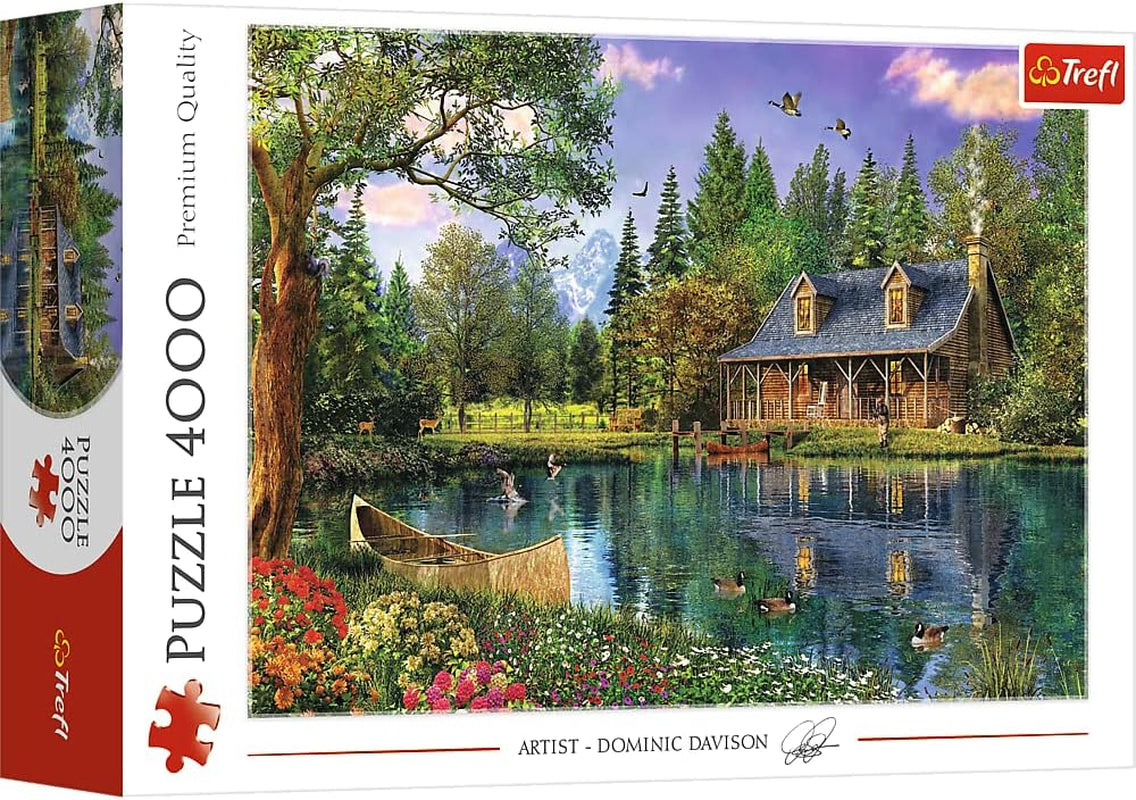 Trefl, 45005 Puzzle, Idylle de l'après-midi, 4000 pièces, Qualité premium, Pour les enfants de plus de 14 ans Puzzle Naty Shop Classic