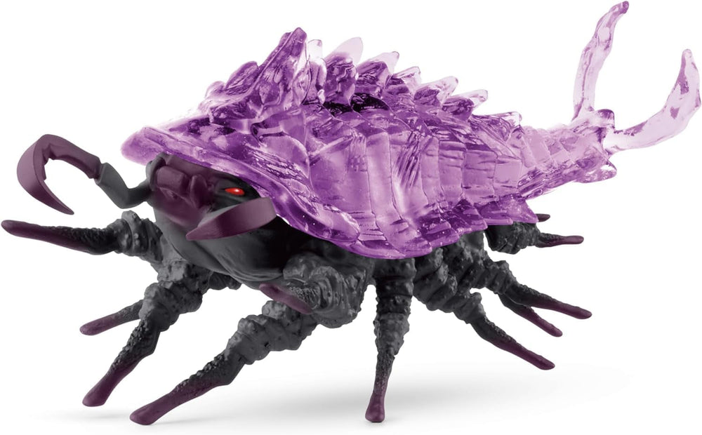 SCHLEICH ELDRADOR Creatures | Battle CAVE Schattenassel 42675 | Set aus ELDRADOR Battle Cave mit Monster und Schattenkristall | Battle Caves zur Arena stapelbar | Spielzeug ab 7 Jahren | 34 Teile