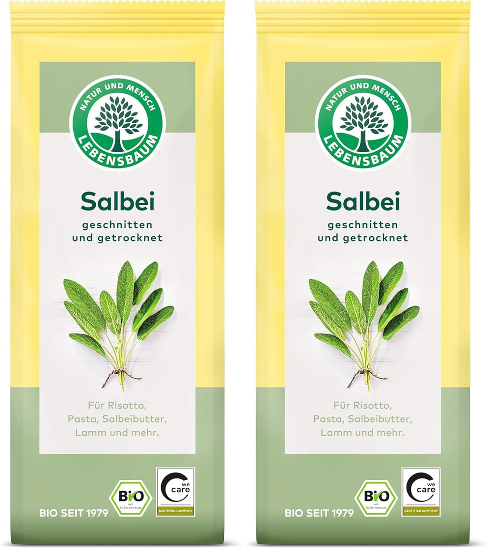 Lebensbaum Liebstöckel geschnitten, Bio-Gewürz mit würzigem Geschmack, Maggi-Kraut für Suppen, Marinaden, Fleisch- und Fisch-Gerichte, végétalien, 15g