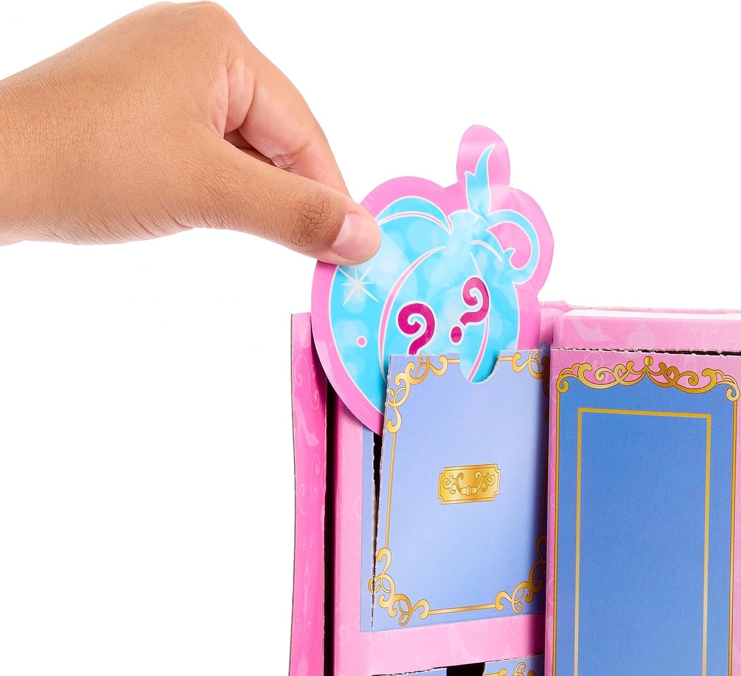 Disney Prinzessin-Spielzeug, Cinderella-Modepuppe mit Freundefigur und 12 geheimen Mode- und Zubehörteilen, inspiriert vom Disney-Film, Geschenke für Kinder
