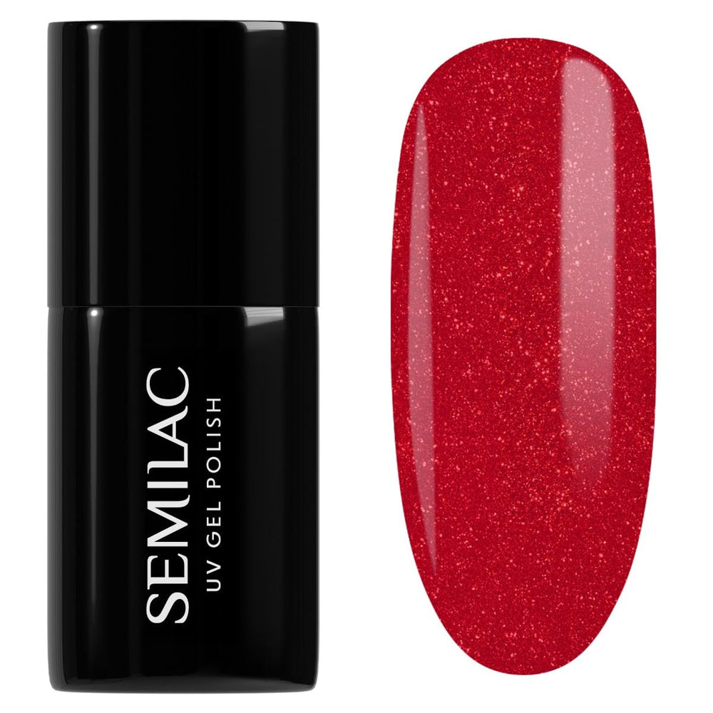 Semilac UV Nagellack Hybrid 404 Muffin aux haricots noirs 7 ml Kollektion Tastes of Fall