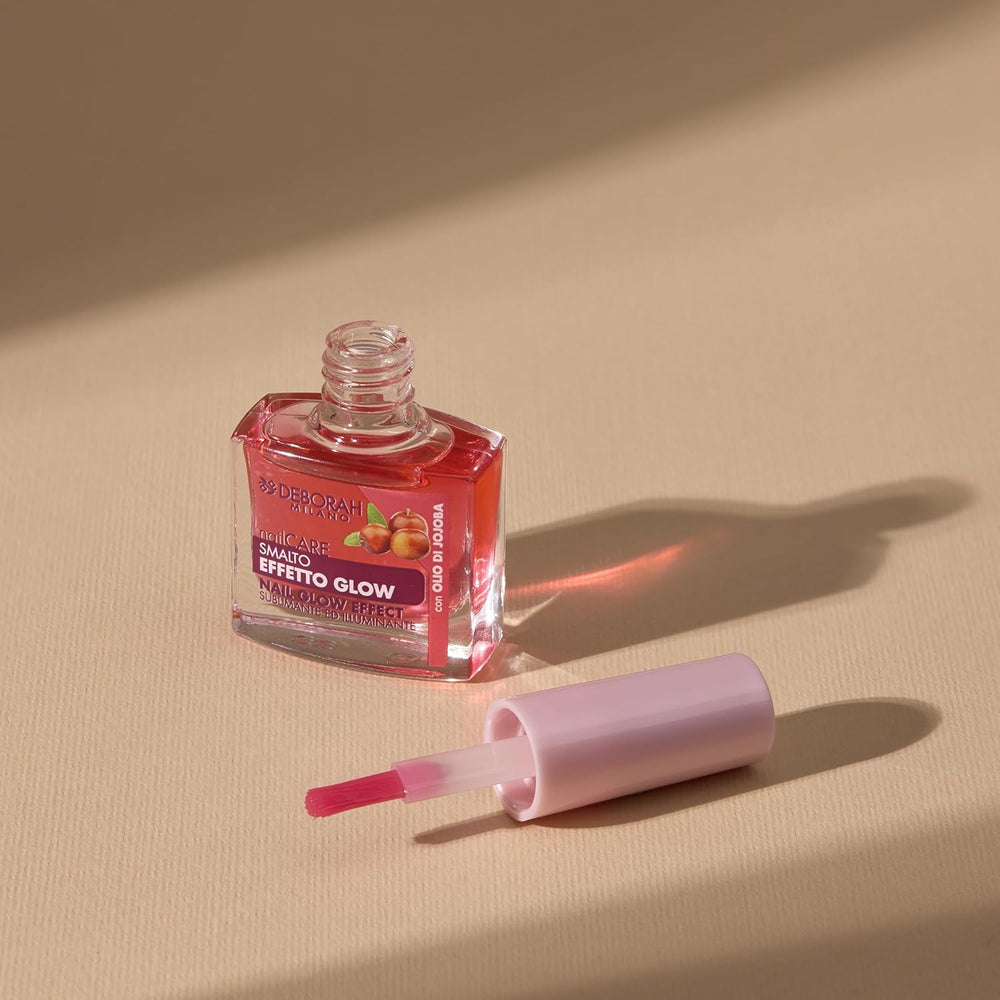 Vernis à ongles Milano pour ongles cassants, effet cassant et brillant, illumine et embellit les ongles, à l'huile de jojoba, rehausse la couleur naturelle des ongles, 8,5 ml