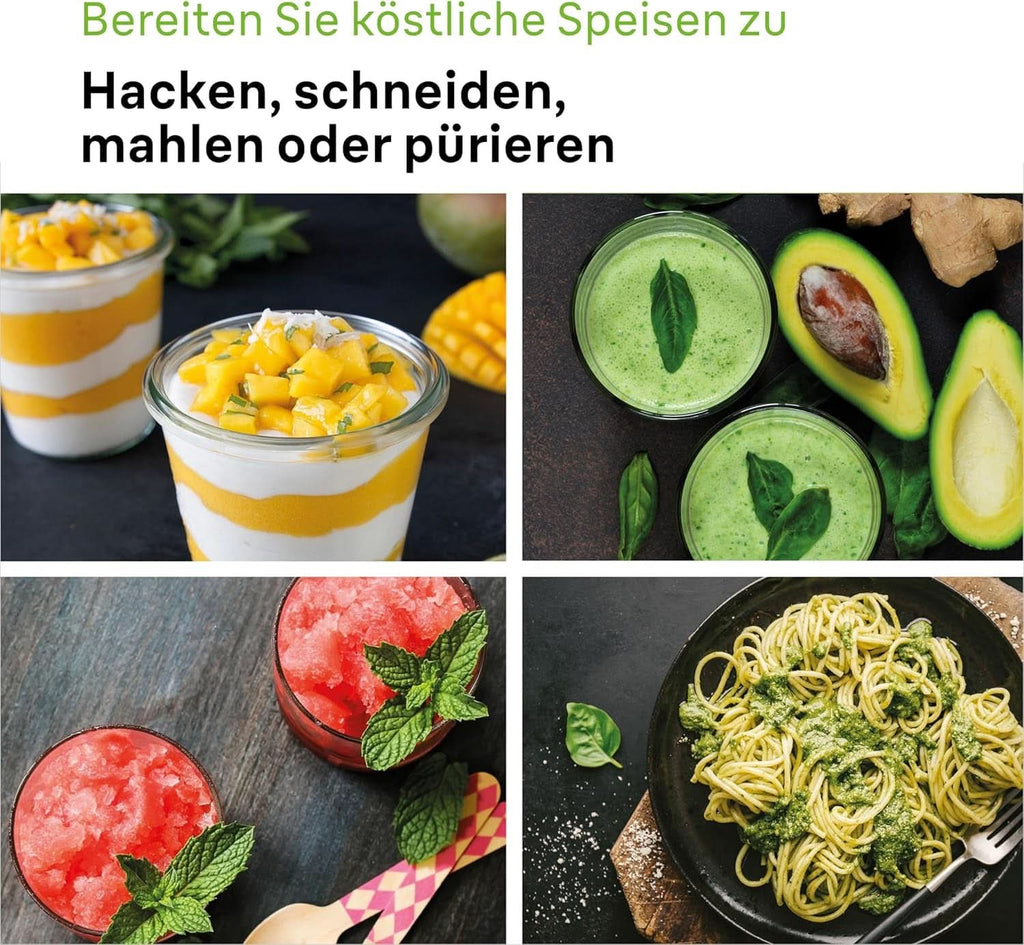 Braun Multiquick 9 MQ 9147X – 5-In-1 Stabmixer Mit Standmixer-Aufsatz, Zerkleinerer, Kartoffel- & Gemüsestampfer & Schneebesen, Stufenlose Geschwindigkeitseinstellung, 1200 W, Schwarz/Edelstahl Bucatarie Naty Shop