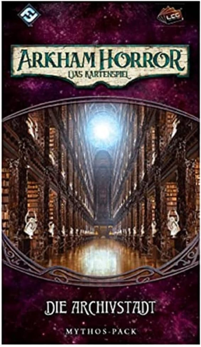 Fantasy Flight Games, Arkham Horror : LCG, jeu de base, jeu expert, jeu de cartes, 1 à 4 joueurs, à partir de 14 ans, 45 minutes et plus, allemand, multicolore, coloré