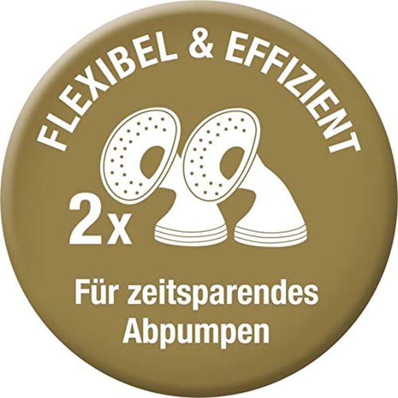 Tire-lait électrique double NUK Nature Sense | Avec batterie, écran LCD 2X récipients pour lait maternel de 150 ml Accessoires Alimentation et Allaitement Bebe Naty Shop