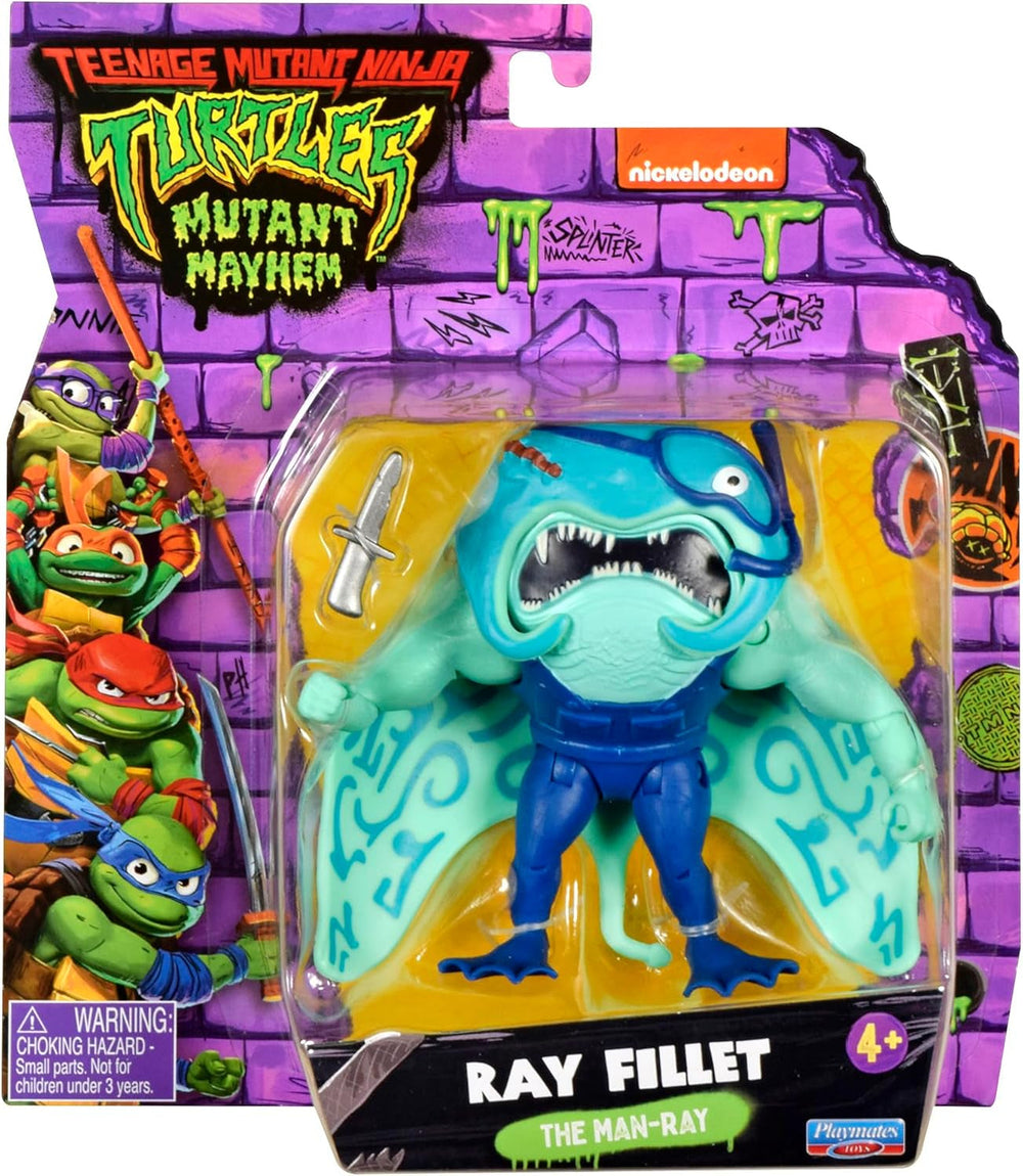 TEENAGE MUTANT NINJA Turtles - Figurine de base Ray Fillet Figurines Naty Shop Ray Fillet