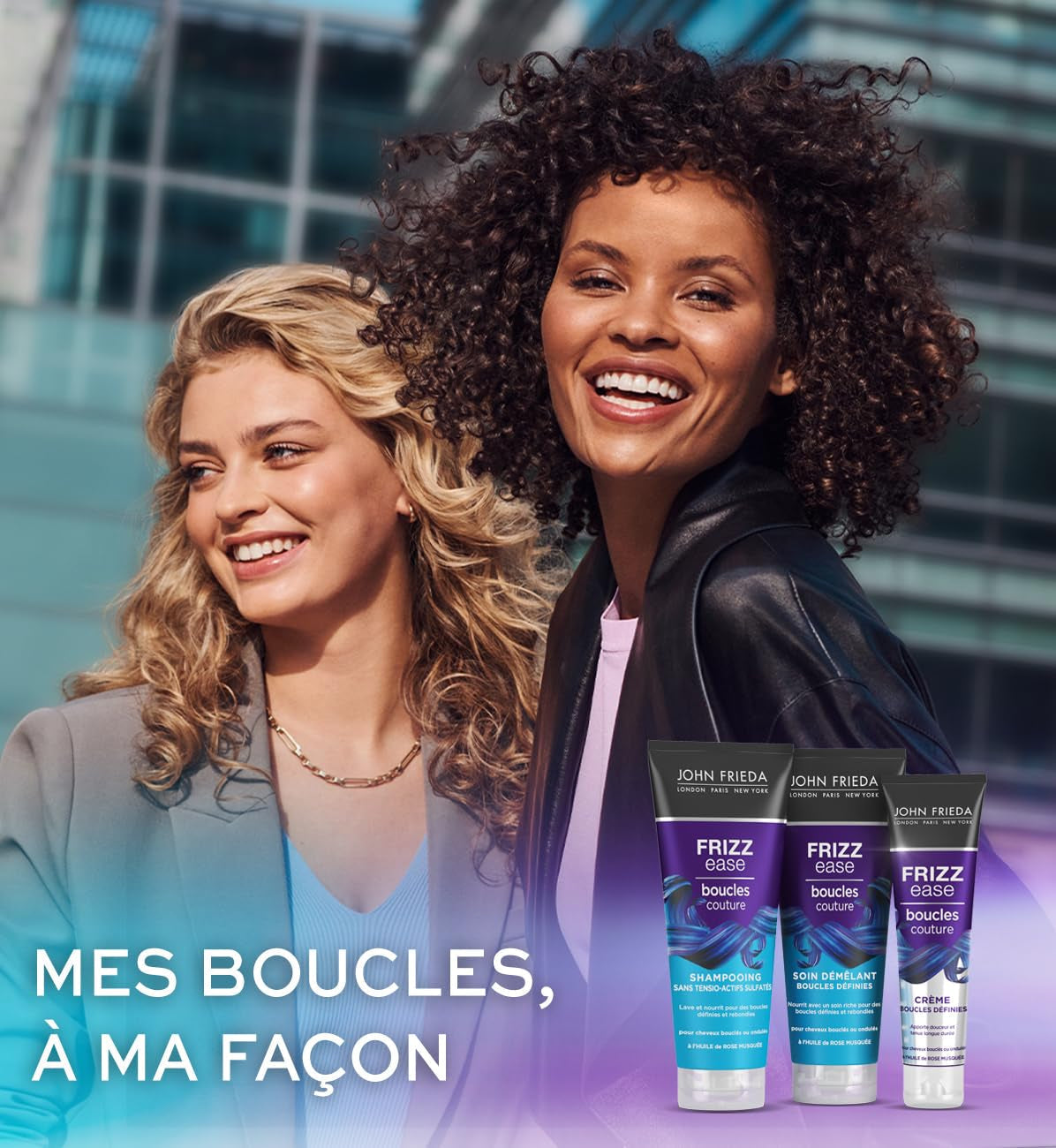 John Frieda Frizz Ease revitalisant pour cheveux démêlants, 250 ml Produits démêlants pour cheveux Naty Shop