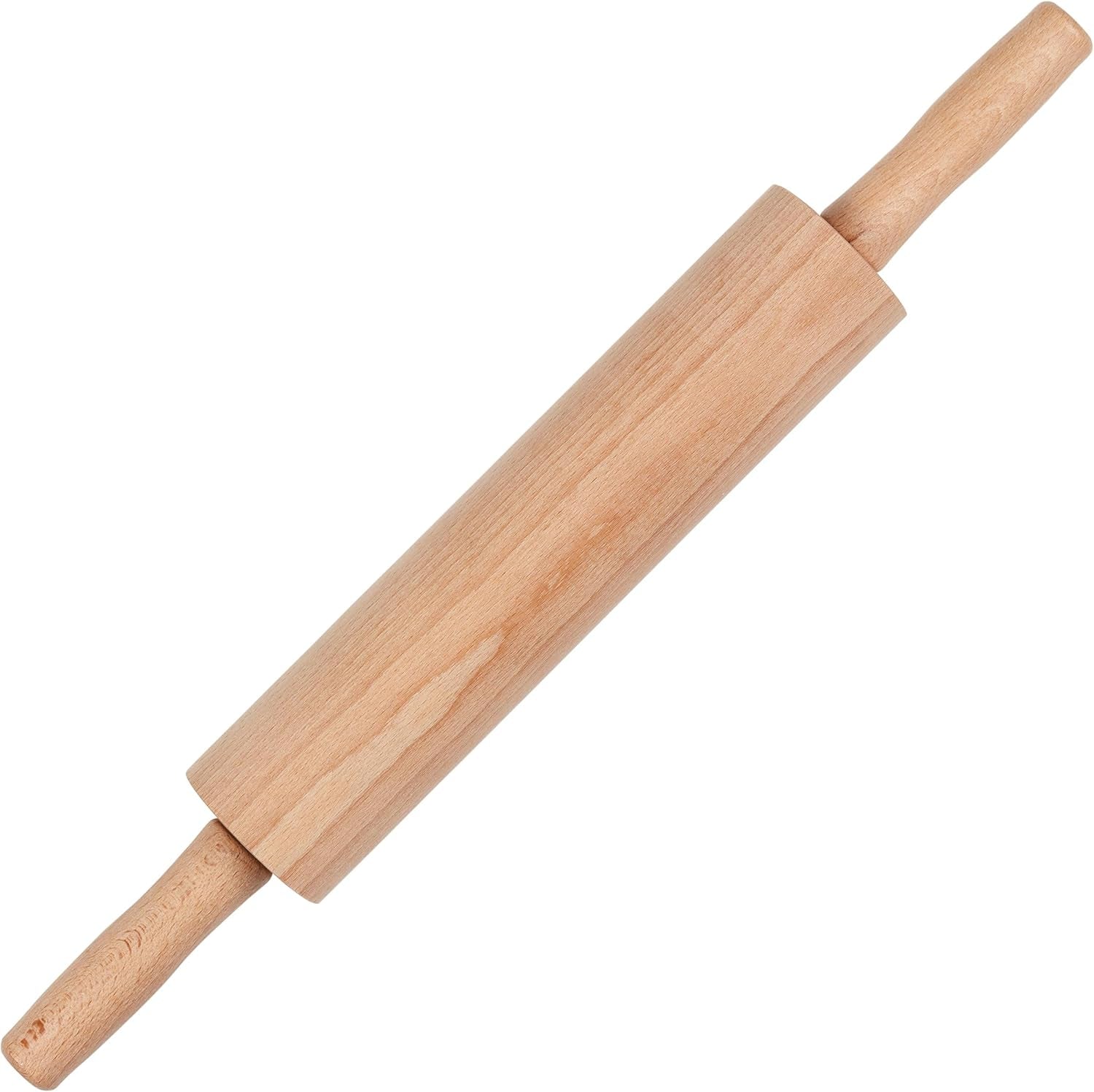 Sucitor din lemn de fag Tala – Sucitor rotativ cu mânere, suprafață netedă, durabil și ușor de curățat – Perfect pentru aluat, produse de patiserie, pâine și pizza – Lemn certificat FSC