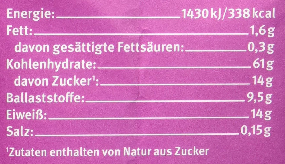 Muesli aromatisé aux baies d'épeautre Hof, non sucré, 425 g