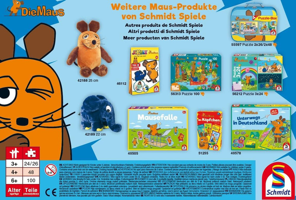 La souris dans la jungle (puzzle enfant) Puzzle Naty Shop