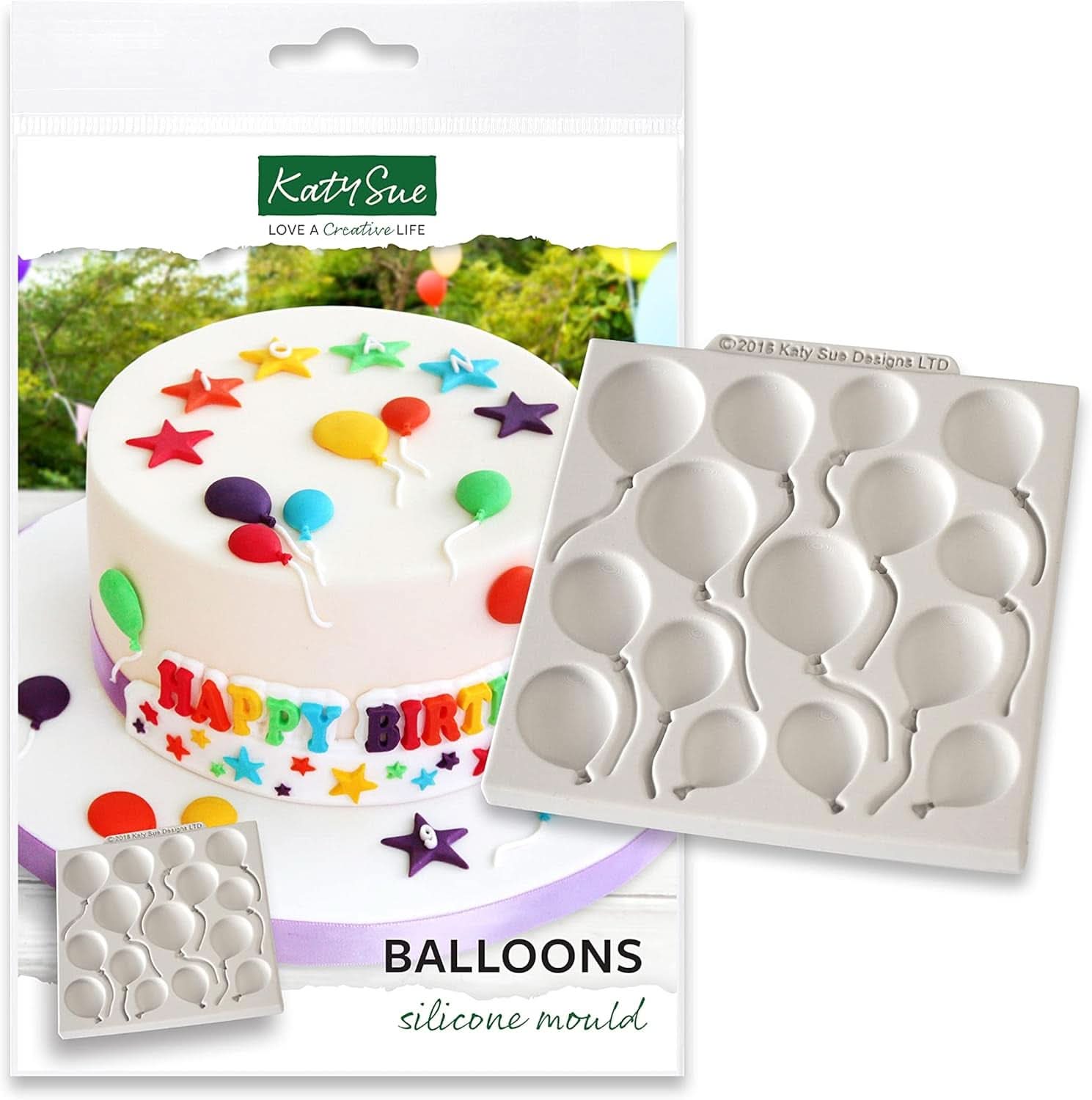 Katy Sue, Moule Silicone Ballons Cuisine Naty Shop