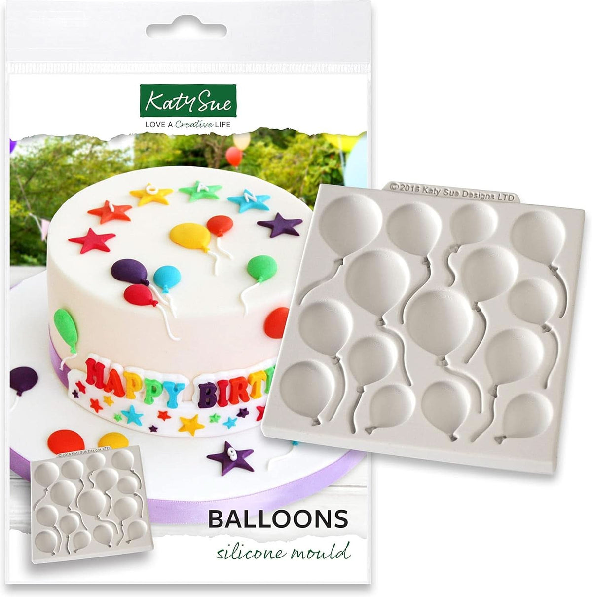 Katy Sue, Moule Silicone Ballons Cuisine Naty Shop