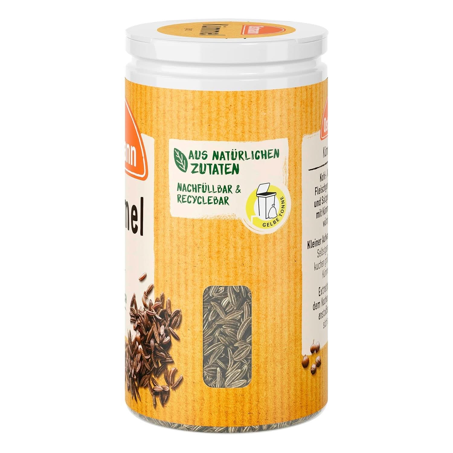 Ostmann - Cumin entier, 35 grammes Condimente Naty Shop