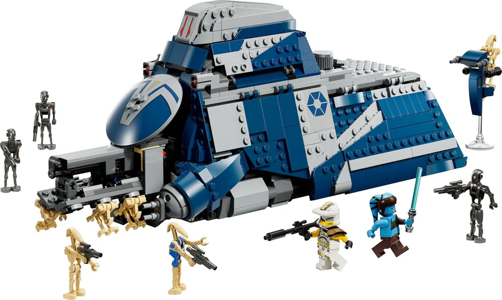 LEGO Star Wars: The Clone Wars MTT der Separatisten in der Schlacht von Felucia - Spielzeug mit Lichtschwert - Kinder Geschenk für Jungen und Mädchen - Modellbau zum Ausstellen und Sammeln - 75435